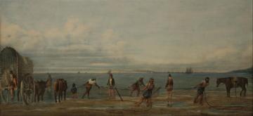 Sacada de la red, Bs.As Artwork by Prilidiano Pueyrredon