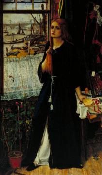 Thoughts of the Past Artwork by John Roddam Spencer Stanhope