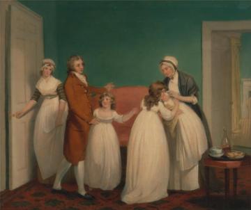 Birth of the Heir Artwork by William Redmore Bigg