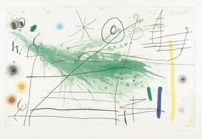 Partie De Campagne Iii Artwork by Joan Miró