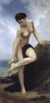 After the Bath (1875) Artwork by William Adolphe Bouguereau