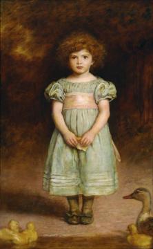 Ducklings Artwork by Sir John Everett Millais