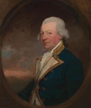 Captain John Macbride Artwork by Gilbert Stuart