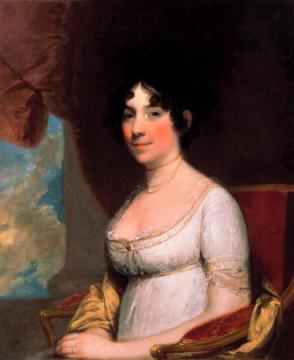 Dolley Payne Madison (Mrs. James Madison) Artwork by Gilbert Stuart