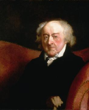 John Adams Artwork by Gilbert Stuart