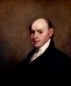 John Quincy Adams Artwork by Gilbert Stuart