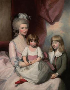 Portrait Of A Family Artwork by Gilbert Stuart