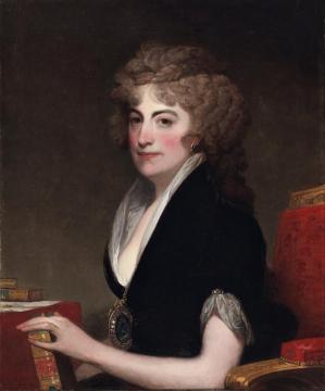 Portrait of Anne Willing Bingham Artwork by Gilbert Stuart