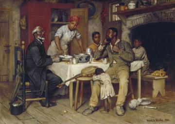 A Pastoral Visit Artwork by Richard Norris Brooke