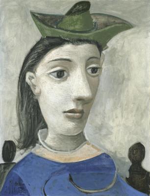 Woman With Green Hat Artwork by Pablo Picasso
