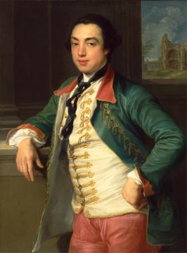 James Caulfeild, 4th Viscount Charlemont (Later 1st Earl of Charlemont) Artwork by Pompeo Batoni