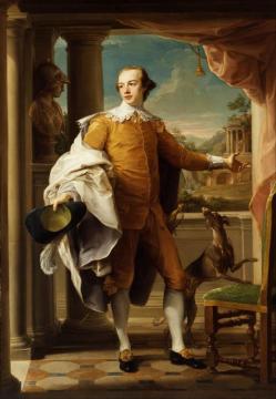 Portrait of Sir Wyndham Knatchbull-Wyndham Artwork by Pompeo Batoni