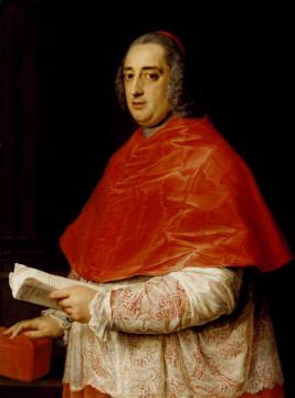 Portrait of Cardinal Prospero Colonna di Sciarra Artwork by Pompeo Batoni