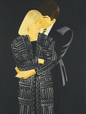 Vicki And Wally Artwork by Alex Katz