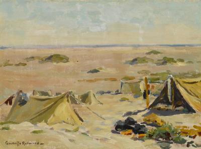 Camping On The Beach Artwork by Granville Redmond