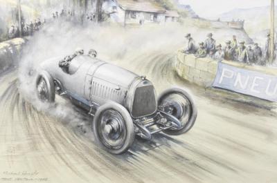 Mont Ventoux 1925 Artwork by Michael Wright