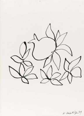 Grenade Artwork by Henri Matisse