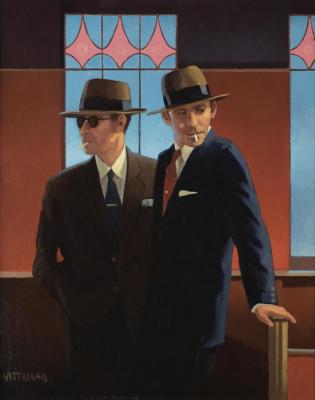 Boys Night Out Artwork by Jack Vettriano