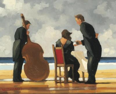 Study For Elegy For A Dead Admiral Artwork by Jack Vettriano