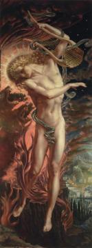 Orpheus In The Underworld Artwork by Jean Delville