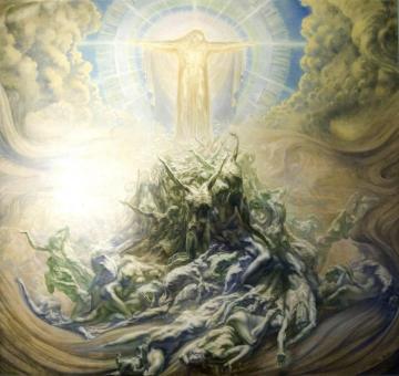 Man God Artwork by Jean Delville