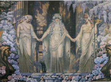 The Women Of Eleusis Artwork by Jean Delville