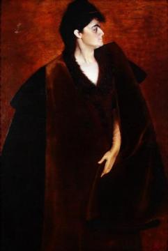 Portrait Of A Lady Artwork by Jean Delville