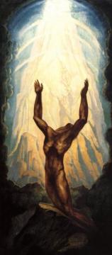 From Darkness to Light Artwork by Jean Delville