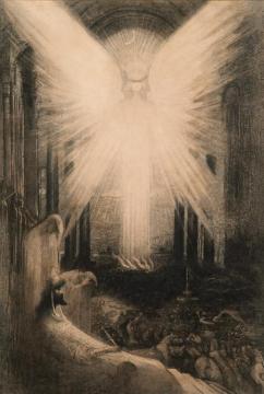 L'Allegorie de l'enfer(1899) Artwork by Jean Delville