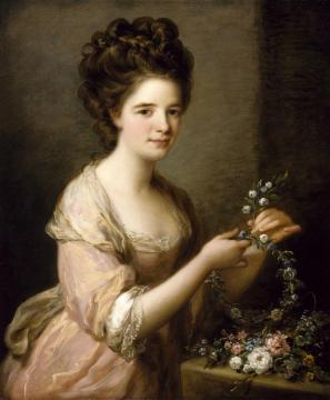 Portrait of Eleanor,Countess of Lauderdale Artwork by Angelica Kauffmann