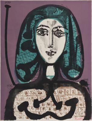 Woman With Hairnet Artwork by Pablo Picasso