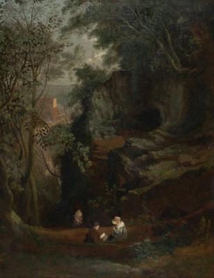 Landscape Near Clifton Artwork by Francis Danby