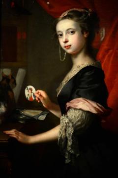 Portait Of Susanna Highmore Artwork by Joseph Highmore