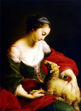 Tameness(1752) Artwork by Pompeo Batoni