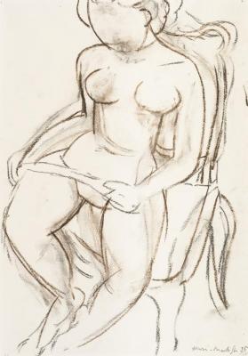 Nu Assis Artwork by Henri Matisse