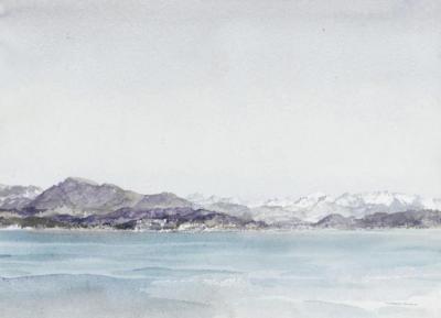 Paysage Artwork by Sir William Russell Flint