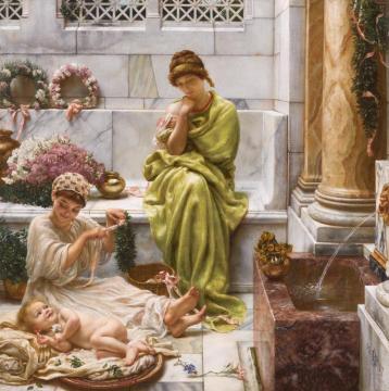 A Corner Of The Marketplace(1887) Artwork by Sir Edward John Poynter
