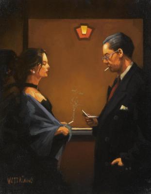 A Letter Of Consequence Ii Artwork by Jack Vettriano