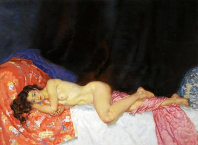 Alethea Artwork by Sir William Russell Flint