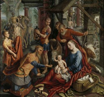 The Adoration Of The Magi Artwork by Pieter Aertsen