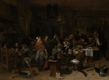 Prince's Day Artwork by Jan Steen