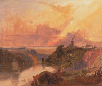 The Avon Gorge At Sunset, Circa 1850 Artwork by Francis Danby