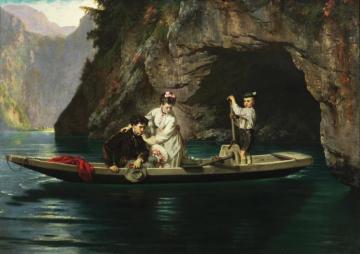 The Unfathomable(1874) Artwork by Ludwig Thiersch