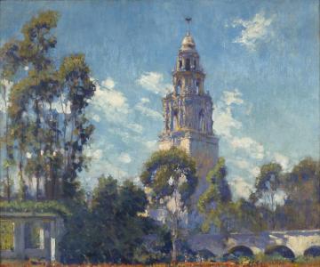 Alcazar Tower Artwork by Alson Skinner Clark