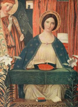 Annunciation Artwork by Arthur Gaskin
