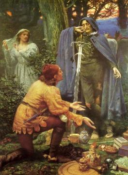 Bertuccios Bride(1895) Artwork by Edward Robert Hughes