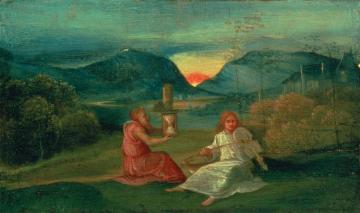 The Hour Glass Artwork by Giorgione