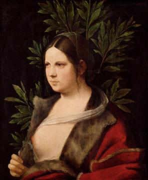Young Woman(laura) Artwork by Giorgione