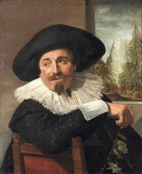 Isaac Abrahamsz Massa Artwork by Frans Hals