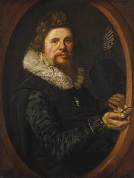 Portrait Of A Man By Frans Hals Ii Artwork by Frans Hals